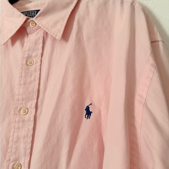 Ralph Lauren Men's Light Pink Button Down Shirt - Picture 3 of 4